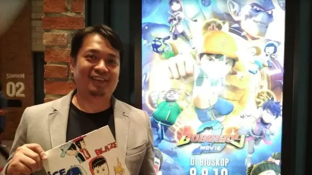 Nizam Abd. Razak, sutradara film Boboiboy 2 (Foto: Wayan Diananto)