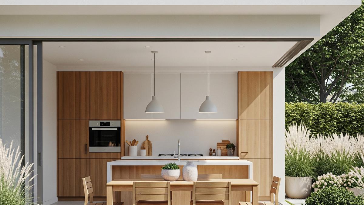 7 Desain Dapur Mungil Terbuka, Bikin Rumah Lebih Lapang dan Nyaman