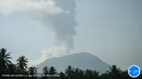 Gunung Ibu Meletus Lagi Senin Pagi 29 Juli 2024, Kolom Abu Capai 1.500 Meter