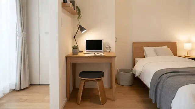 Inspirasi Ruang Kerja di Dalam Kamar Tidur