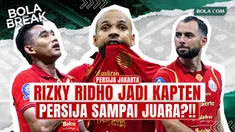 Bola Break edisi kali ini mengulas tentang kiprah Persija Jakarta di BRI Super League 2025/2026. Mulai dari peluang juara hingga mengamankan sosok vital di jantung pertahanan Macan Kemayoran. Rizky Ridho yang sekaligus kapten Persija Jakarta, resmi d...