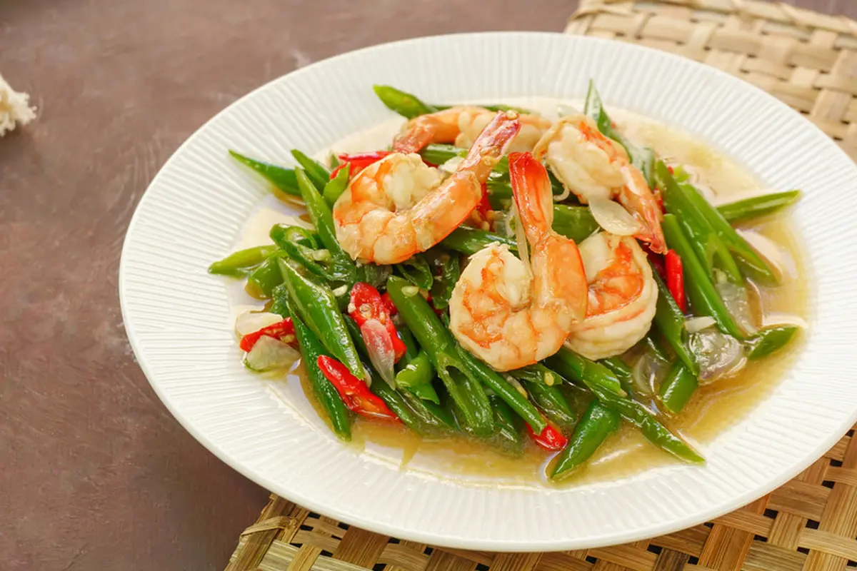 tumis udang