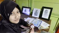 Meski Lumpuh, Eprisa Tetap Semangat untuk Sekolah Seni dan Bercita-cita Buka Pameran Lukis Sendiri