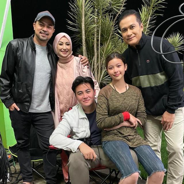Aquene Aziz Djorghi Syuting sinetron Juara Dunia SCTV (Foto: Instagram/@djorghisultan)