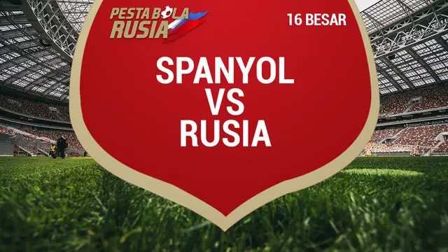 VIDEO: Torehan Rusia Saat Secara Dramatis Singkirkan Spanyol