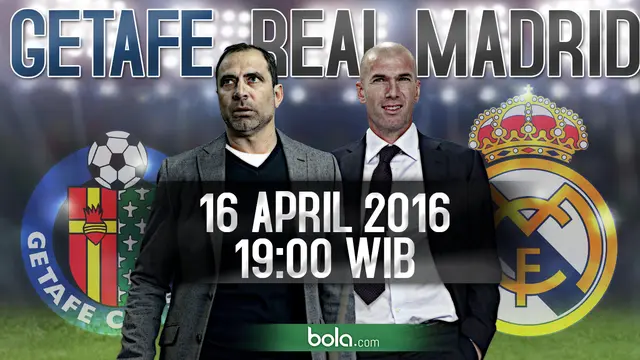 Getafe vs Real Madrid (Bola.com/Samsul Hadi)