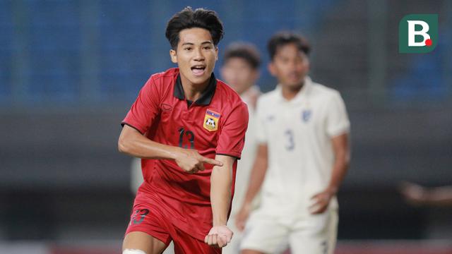 Semifinal Piala AFF U-19 2022 antara Timnas Laos U-19 Melawan Timnas Thaliand U-19