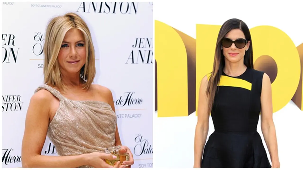Jennifer Aniston dan Sandra Bullock