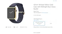 Perpanjangan garansi untuk produk Apple Watch Edition berlapis emas 18 karat cukup mahal, yakni mencapai US$ 999.
