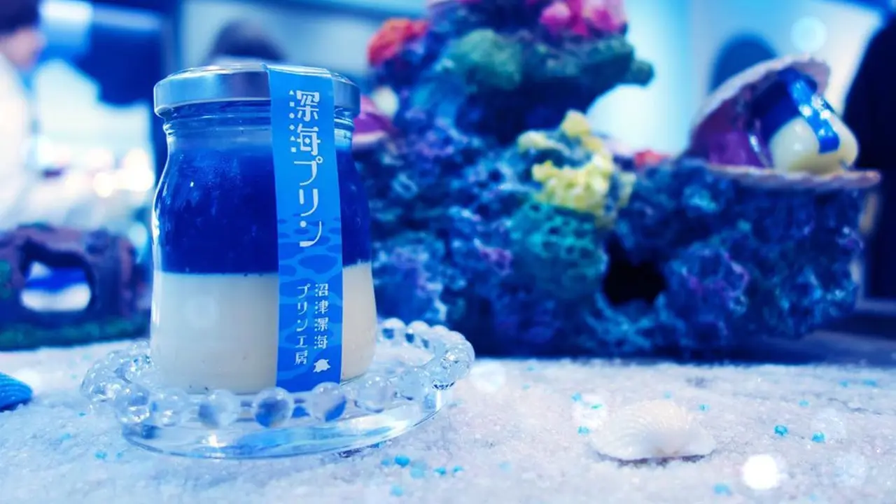 Puding biru