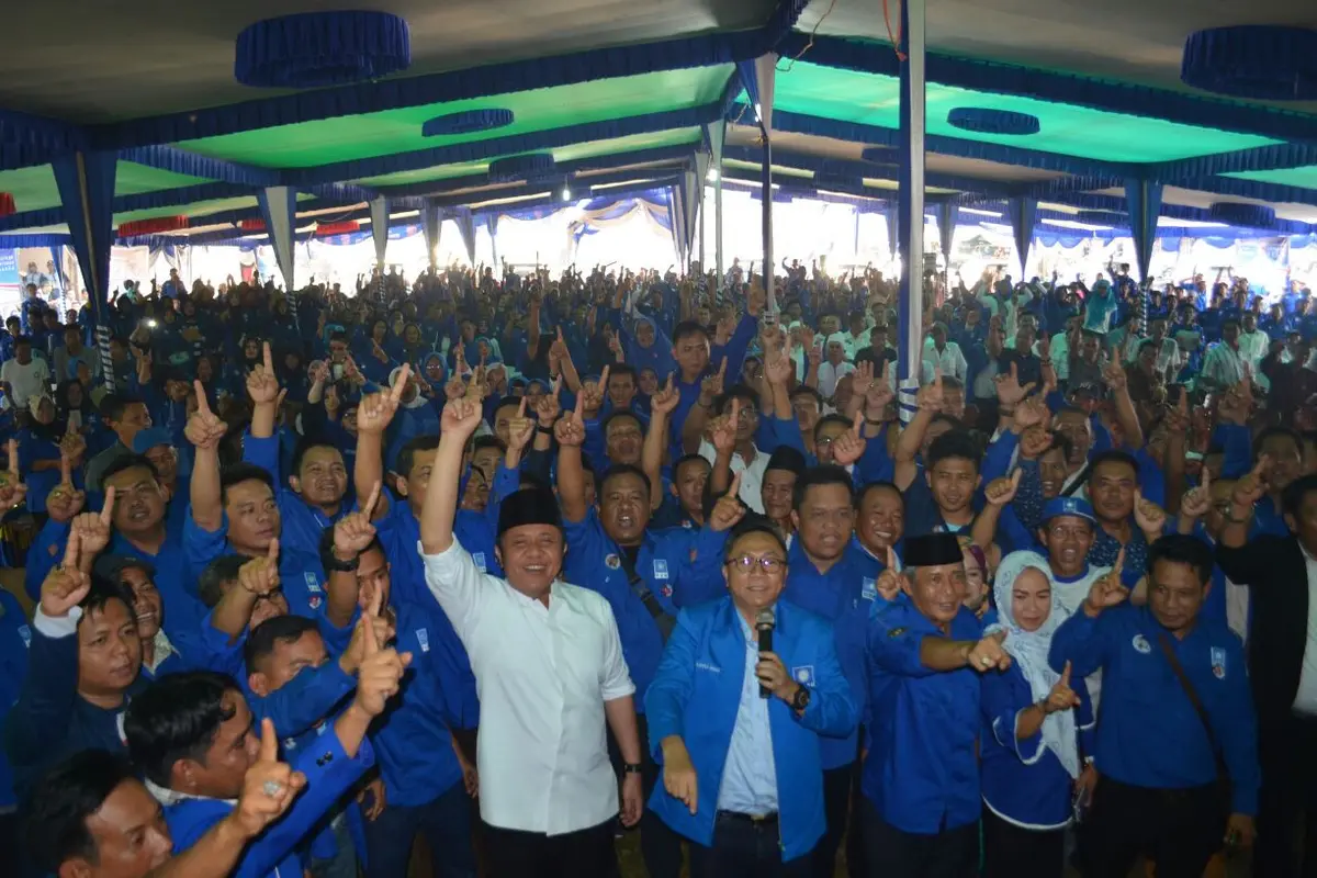 Ketua PAN Turun Langsung Menangkan Paslon Herman-Mawardi