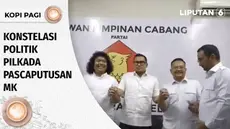 Perubahan besaran ambang batas pencalonan oleh parpol atau gabungan parpol oleh MK disambut baik sejumlah pihak dan membuat konstelasi politik di pilkada berubah. Ada yang gagal maju, adapula yang mengalihkan dukungannya, lalu bagaimana komentar warg...