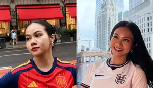 OOTD Sport Chic Yura Yunita Nonton Piala Dunia 2026, Tanggalkan Jersey Yura Yunited
