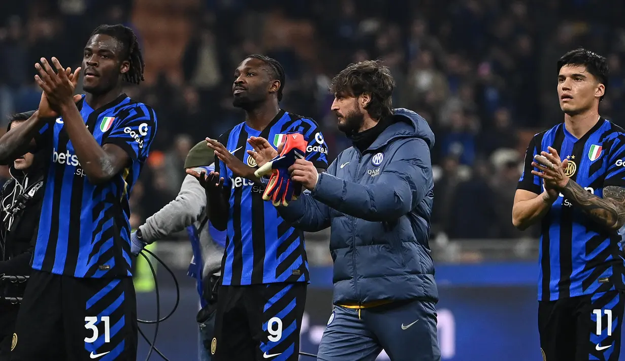 Kemenangan ini membuat Inter Milan kokoh di puncak klasemen dengan 61 poin. Sementara, Monza terpuruk di posisi juru kunci dengan 14 poin dari 28 pertandingan. (Isabella BONOTTO/AFP)