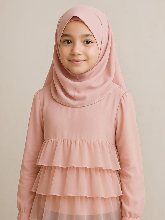 model atasan anak perempuan hijab