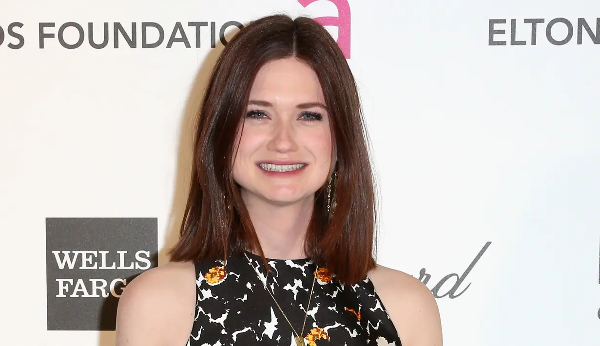 Bonnie Wright semakin eksis dengan model rambut barunya. (AFP/Bintang.com)