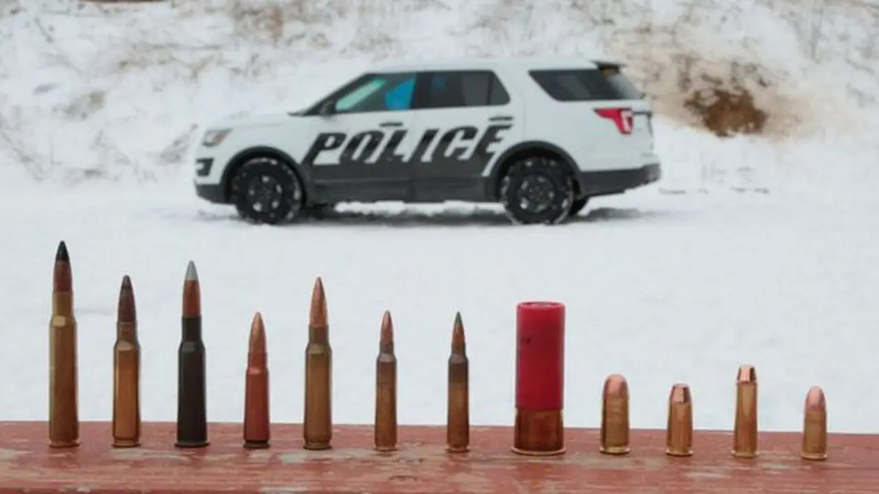 Mobil Patroli Polisi Amerika Serikat Kini Anti Peluru
