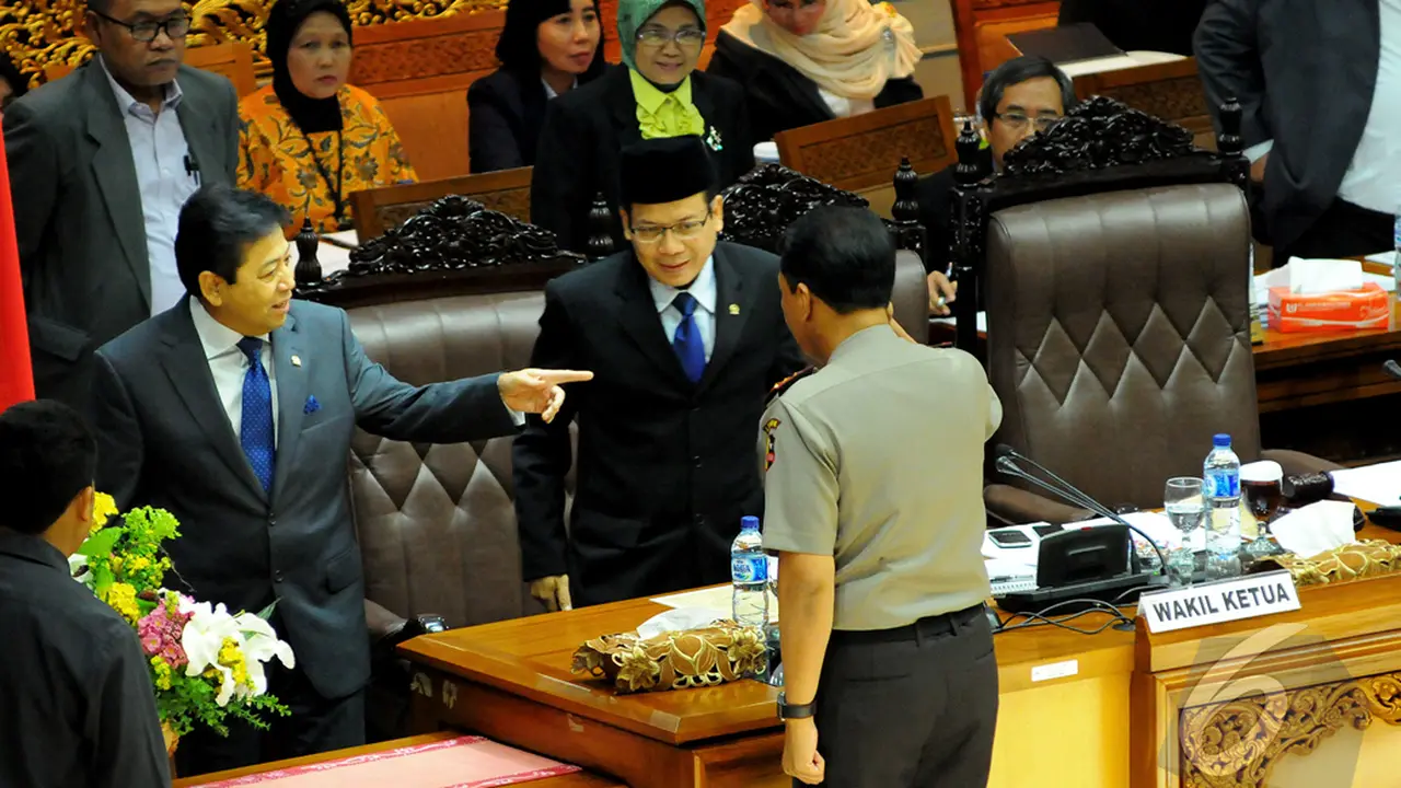 Sidang Paripurna DPR Setujui Budi Gunawan Jadi Kapolri