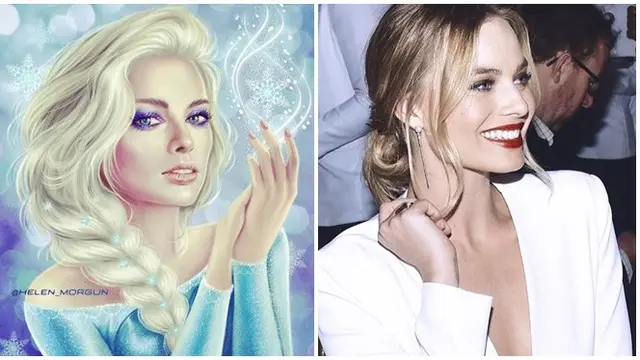 Potret Cantiknya 7 Akrtis Hollywood Jika Jadi Putri Disney