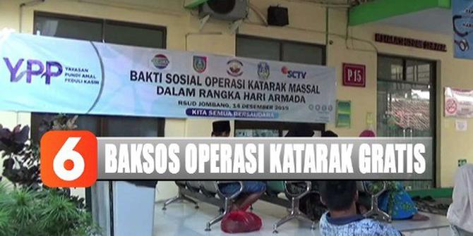 Yayasan Pundi Amal Peduli Kasih SCTV-Indosiar Gelar Operasi Katarak Gratis