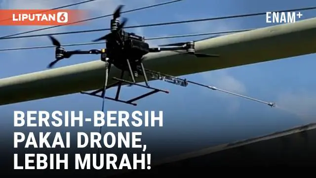 VIDEO: Pemanfaatan Drone Untuk Membersihkan Grafiti