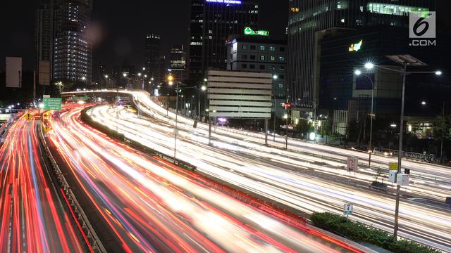 Jelang Imlek, Lalu Lintas Ibu Kota Terpantau Padat