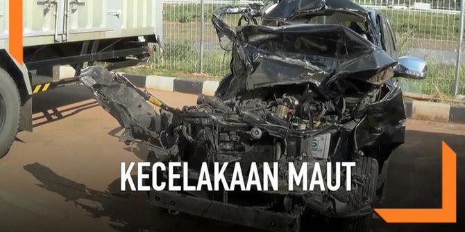 VIDEO: Kecelakaan Maut di Tol Batang-Semarang, 4 Pemudik Tewas