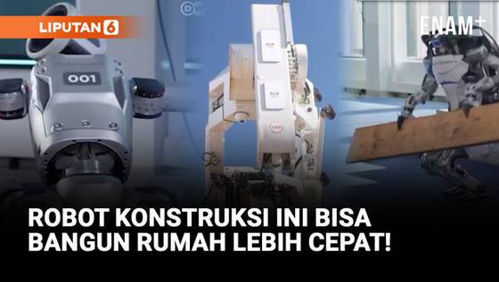 Robot Konstruksi, Diklaim Bisa Membangun Lebih Cepat!