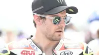 Pebalap LCR Honda, Cal Crutchlow, menuduh Michelin membantu Ducati untuk memenangi balapan MotoGP Italia di Sirkuit Mugello, Minggu (4/6/2017). (Motorsport)