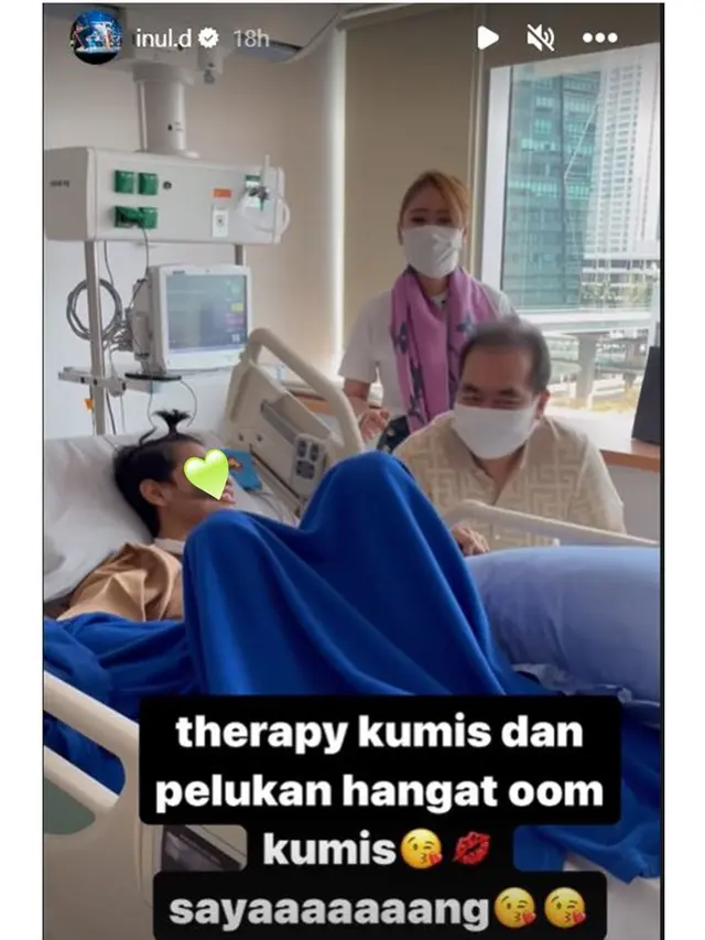 6 Momen Inul Daratista Jenguk David Ozora, Penasaran Ingin Pegang Kumis Adam Suseno