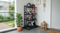 Cara Membuat Rak Helm dari Pipa PVC Bekas, Tak Perlu Beli Baru