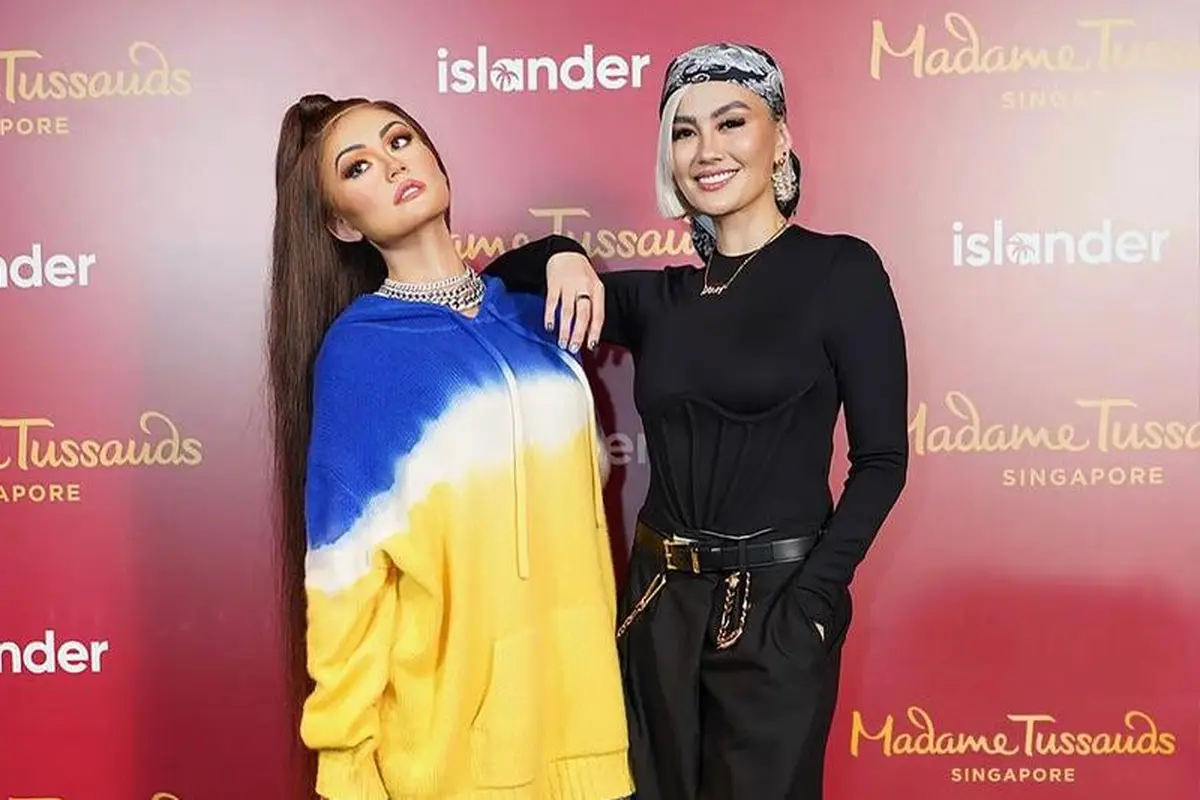 Bangga, Agnez Mo Diabadikan Jadi Patung Lilin di Madame Tussauds Singapura