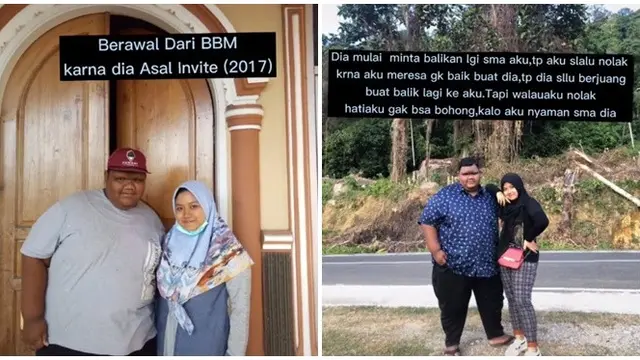 Tak Pandang Fisik, Kisah Cinta Pasangan Ini Curi Perhatian Warganet