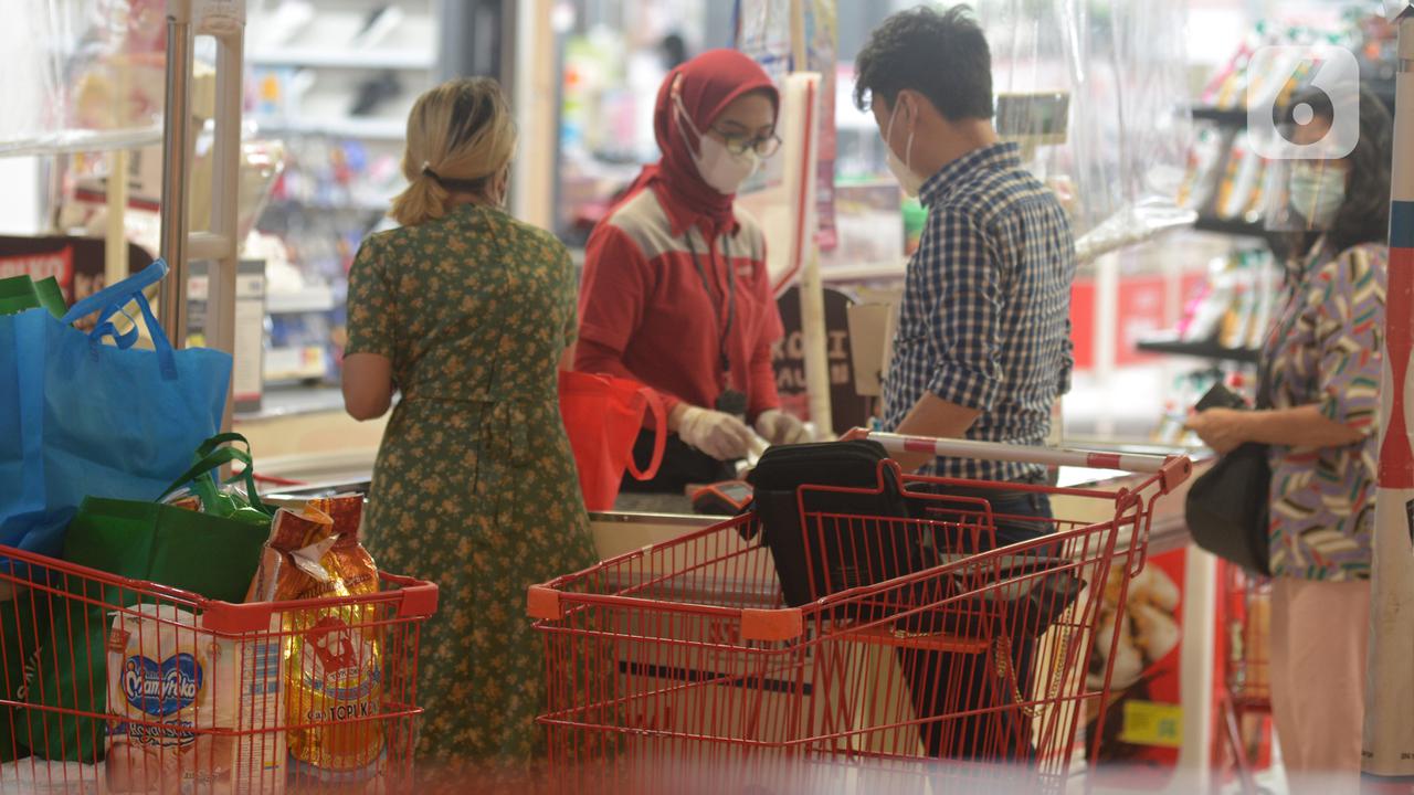 Inflasi pasar ritel supermarket