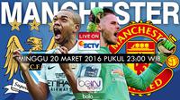 Manchester  City vs Manchester United (Bola.com/Samsul Hadi)