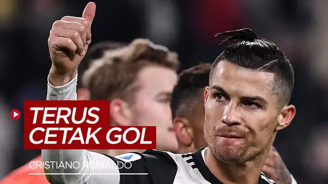 VIDEO: Cristiano Ronaldo Tak Berhenti Cetak Gol untuk Juventus