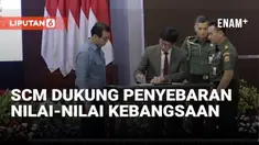 PT Surya Citra Media Tbk, tandatangani nota kesepahaman atau MOU dengan Lembaga Ketahanan Nasional, di Gedung Dwi Warna Lemhannas, Senin (21/03) siang. Kerja sama ini sebagai bentuk dukungan SCM dalam menyebarkan nilai-nilai kebangsaan Indonesia atau...
