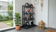 Cara Membuat Rak Helm dari Pipa PVC Bekas, Tak Perlu Beli Baru
