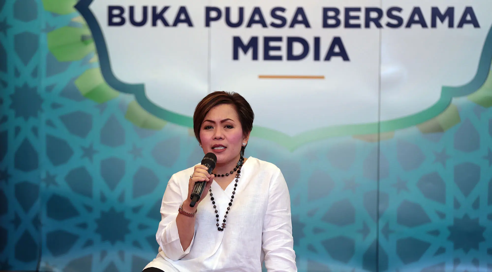 SCTV & Indosiar gelar buka puasa bersama media (Deki Prayoga/bintang.com)
