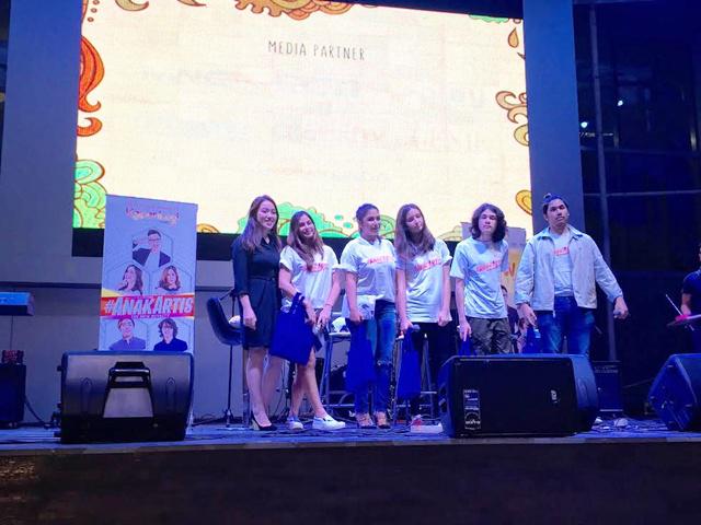 Para pemain #AnakArtis di Gandaria City Jakarta Selatan pada Minggu 25 Oktober 2015 | Photo: Copyright Doc Vemale.com 