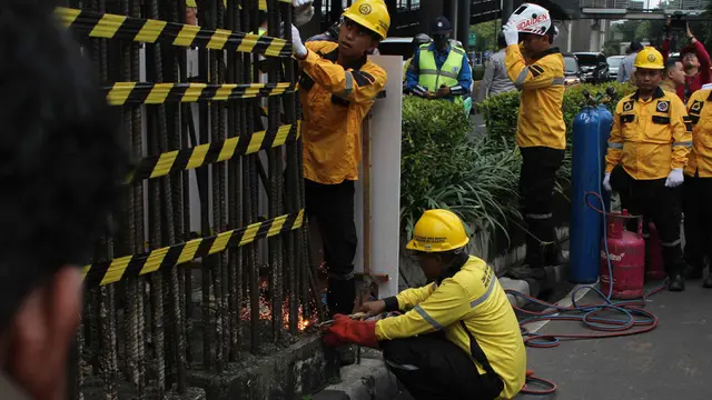 Ditarget Rampung September 2026, Pembongkaran dan Penataan Tiang Monorel Dimulai Hari Ini