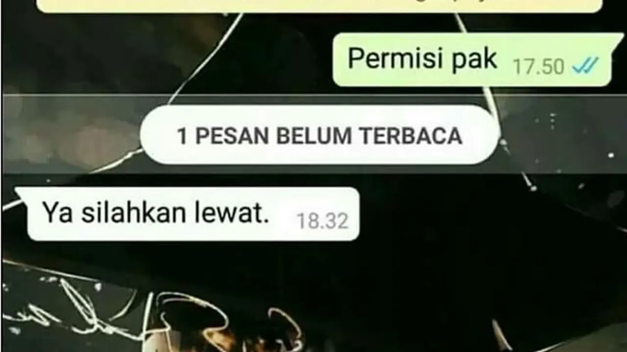 6 Chat Mahasiswa ke Dosen Bilang 'Permisi Pak' Ini Balasannya Kocak