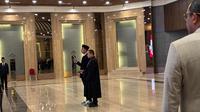 Miliano Jonathans saat mengambil sumpah WNI di Gedung Sejten Kemenkum, Rasuna Said, Kuningan, Jakarta Selatan pada Rabu (3/9/2025). (Lipiutan6.com/Melinda Indrasari)