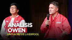Mantan pemain Liga Inggris, Michael Owen, menganalisis laga MU vs Liverpool jelang dirinya menjadi pundit di Vidio, Sabtu (20/8/2022).