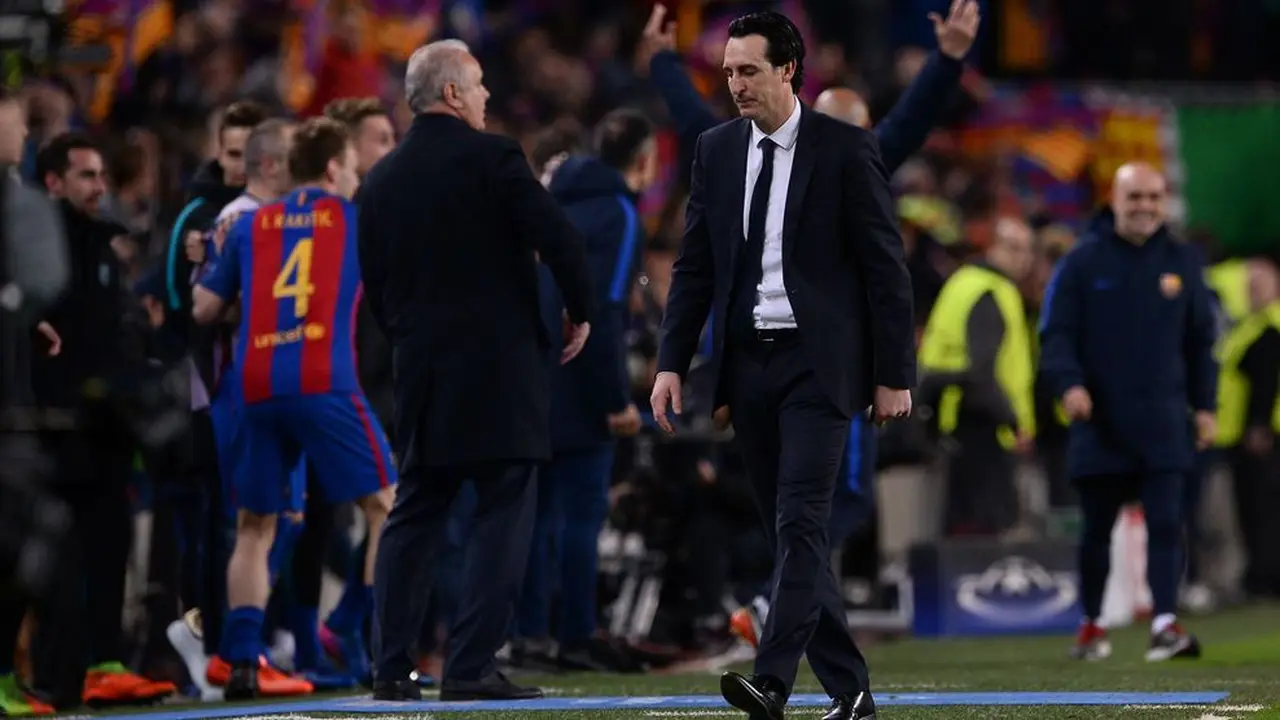 Unai Emery (Barcelona Vs PSG)