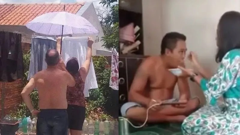 6 Kelakuan Bapak-Bapak Bucin Ini Romantis Banget, Penuh Perhatian