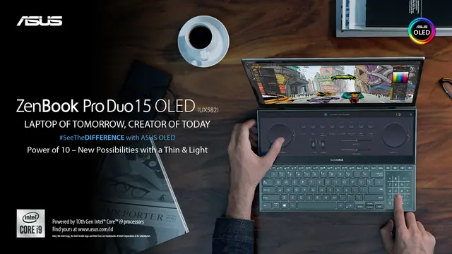 ZenBook Pro Duo 15 OLED (UX582)