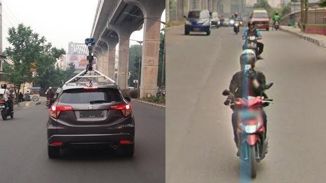 Kumpulan Potret Aksi Nyeleneh Pemotor yang Tertangkap Kamera Google Maps (ist)