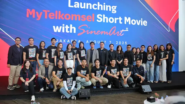 Peluncuran MyTelkomsel Short Movie. [Adrian Putra/Fimela]