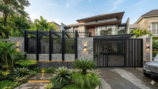 Desain Pagar Modern yang Sulit Dipanjat Tetapi Tetap Estetik